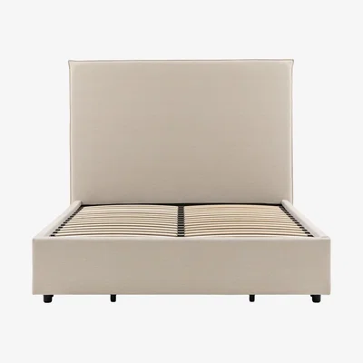 Perch and Parrow Drift-off  Double Ottoman Bedstead in Cream
