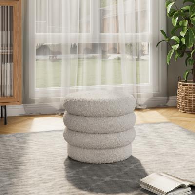 The Range Lifeideas Cake-Style Storage Ottoman - Beige