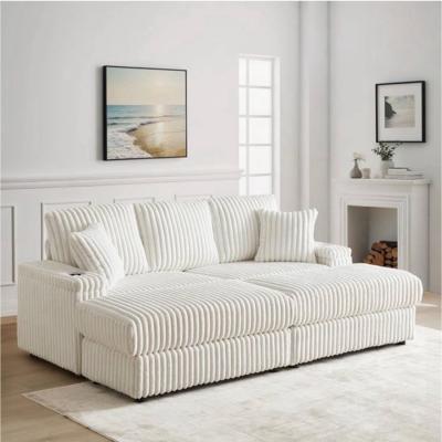 The Range Chicago cinema seating with detachable footstools - green