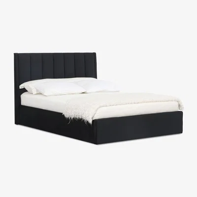 The Range Willow Ottoman Black - Black / Double