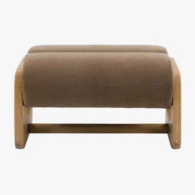 Rose & Grey Cristobal Sepia Footstool