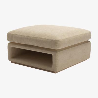 Sofa.com Ren Modular Storage Footstool in Nordic Pine Hygge Chunky Weave