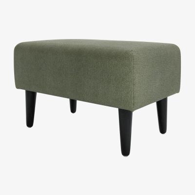 Sofa.com Jude Small Rectangular Footstool in Fern Soft Weave