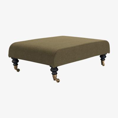 Sofa.com Ottoman Medium Rectangular Footstool in Pine Soft Sustainable Wool - sofa.com