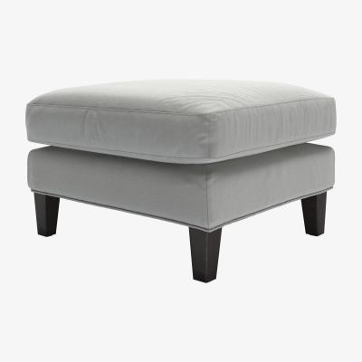 Sofa.com Izzy Medium Rectangular Footstool in Wishing Well Organic Smart Cotton