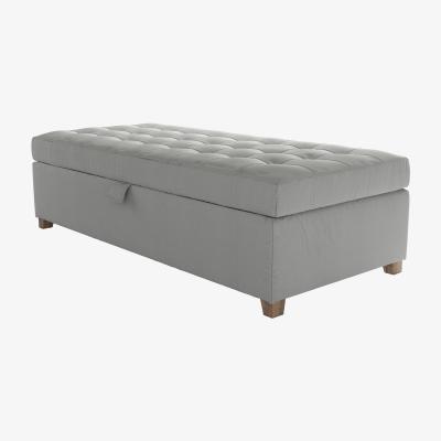 Sofa.com Club Large Rectangular Storage Footstool in Wishing Well Organic Smart Cotton