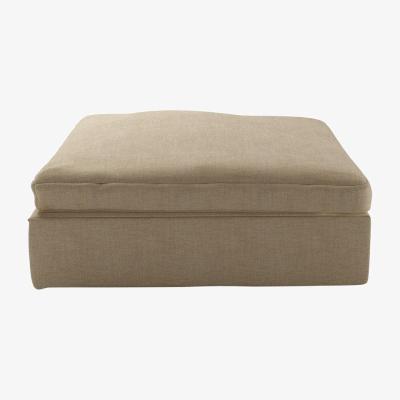 Sofa.com Long Island Footstool End Unit in Nordic Pine Hygge Chunky Weave