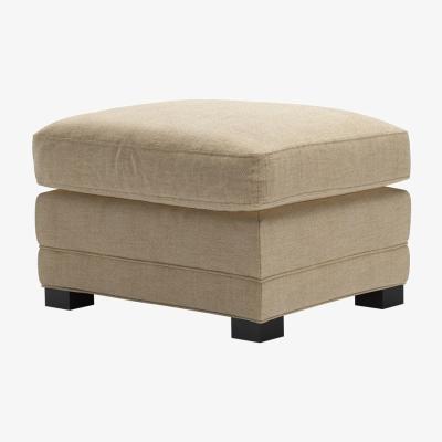 Sofa.com Aissa Medium Rectangular Footstool in Nordic Pine Hygge Chunky Weave