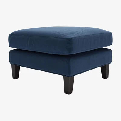 Sofa.com Izzy Medium Rectangular Footstool in Galaxy Organic Smart Cotton