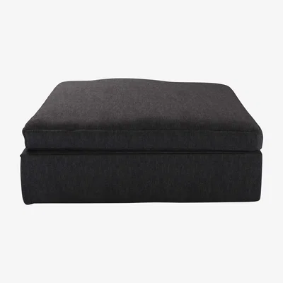Sofa.com Long Island Footstool Modular End Unit in Cadet Soft Chenille - sofa.com