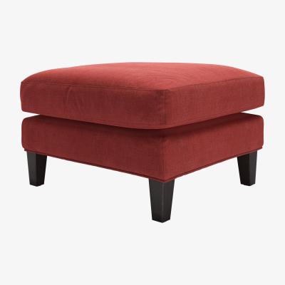 Sofa.com Izzy Medium Rectangular Footstool in Indian Summer Easy Cotton
