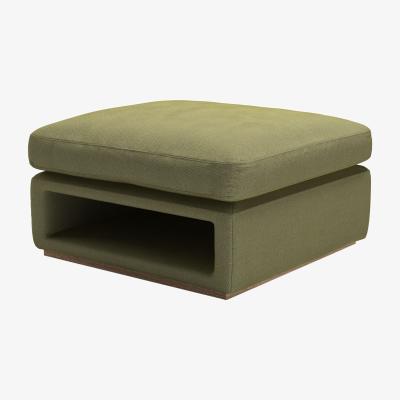 Sofa.com Ren Modular Storage Footstool in Lichen Heathland Weave