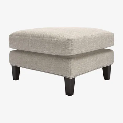 Sofa.com Izzy Medium Rectangular Footstool in Jasmine Silky Jacquard Weave