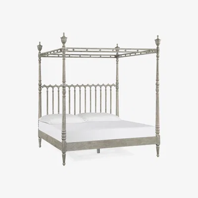 Amara William Yeoward - Morris Bedframe - Grey Oak - King