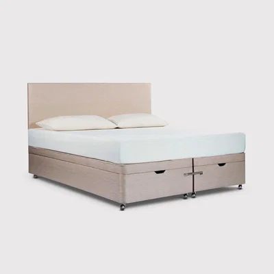 Barker and Stonehouse Tempur Ardennes Ottoman 150x200cm Steel Bed | King | Barker & Stonehouse