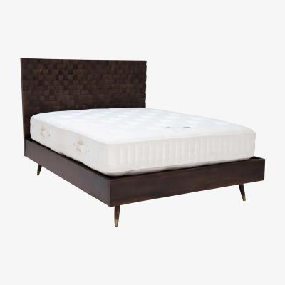 Barker and Stonehouse Kora King Size Bed Frame, Brown Wood | Barker & Stonehouse