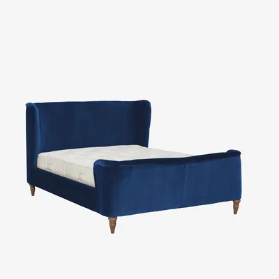 Barker and Stonehouse Elara King Bed Frame, Blue | Barker & Stonehouse