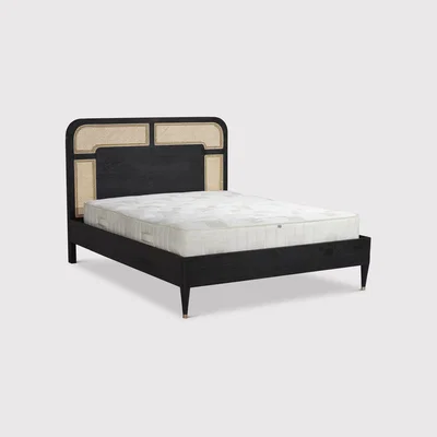 Barker and Stonehouse Nyx Kingsize Bed, Black | Barker & Stonehouse