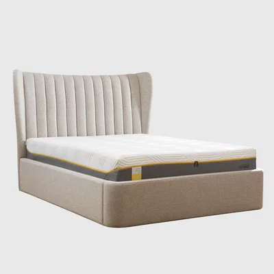 Barker and Stonehouse Tempur Horton Ottoman 150x200cm Bed, Neutral | King | Barker & Stonehouse