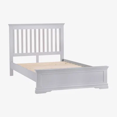 Chiltern Oak Furniture Florence Grey Painted King Size Bed Frame