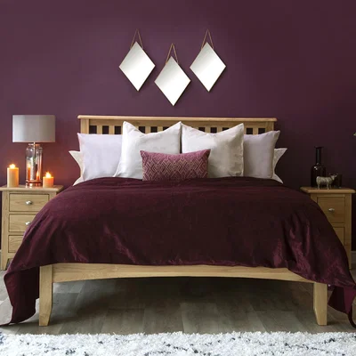 Chiltern Oak Furniture Gloucester Oak King Size Bed Frame