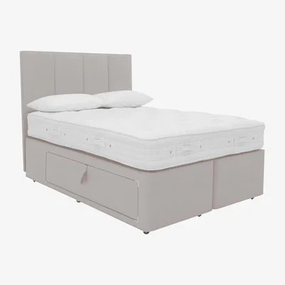 Furniture Village Hypnos - Bespoke Opulent Easy Store Divan Set - King Size - Pink