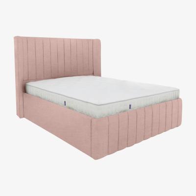 Furniture Village Eira Low Foot End Bed Frame - King Size - Pink