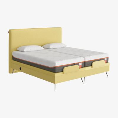 Furniture Village Surface Bed - King Size - Yellow