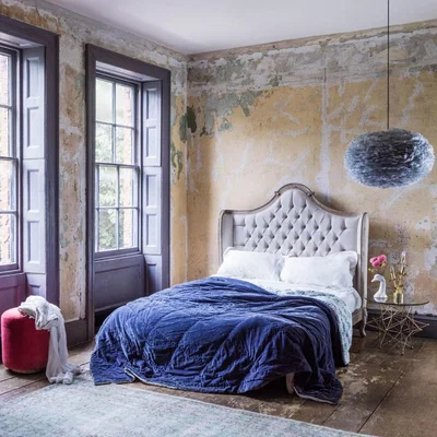 Graham & Green Delphine Upholstered King Size Bed