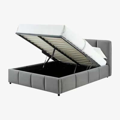 Habitat Habitat Weetley Ottoman Kingsize Bed Frame - Grey