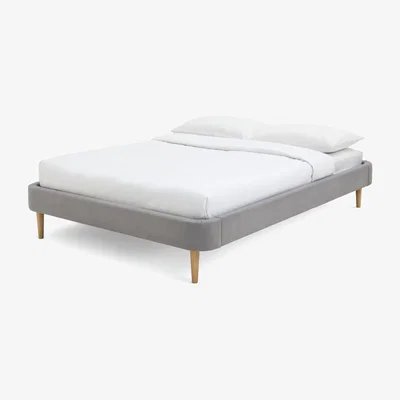 Habitat Habitat Tora Platform Kingsize Bed Frame - Grey