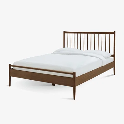 Habitat Habitat Chiltern Spindle Kingsize Wooden Bed Frame - Walnut