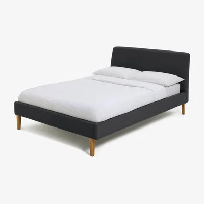 Habitat Habitat Ren Kingsize Fabric Bed Frame - Charcoal