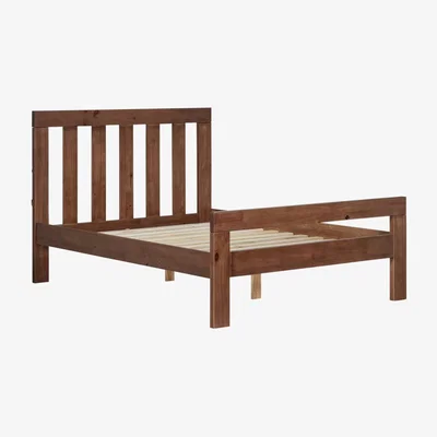 Habitat Habitat Chile Kingsize Bed Frame - Dark Stain