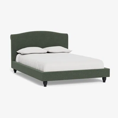 Heal's Heal's Devon King Bed Boucle Fern Black Beech Feet