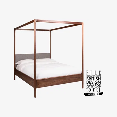 Heal's Heal's Marlow 4Poster KingSize Bed Walnut - Heal's UK Bedroom Furniture