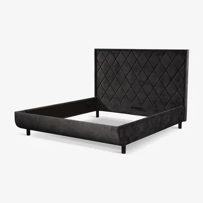 John Lewis TEMPUR® Arc™ Static Disc Quilted Upholstered Bed Frame, King Size