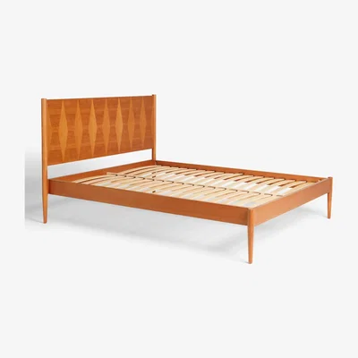 John Lewis John Lewis Marquetry Wood Bed Frame, King Size, Natural