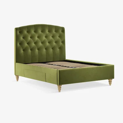 John Lewis John Lewis Rouen 2 Drawer Storage Upholstered Bed Frame, King Size