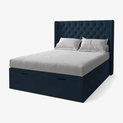 John Lewis Koti Home Astley Upholstered Ottoman Storage Bed, King Size