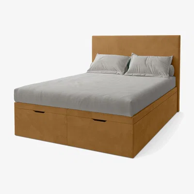 John Lewis Koti Home Dee Upholstered Ottoman Storage Bed, King Size