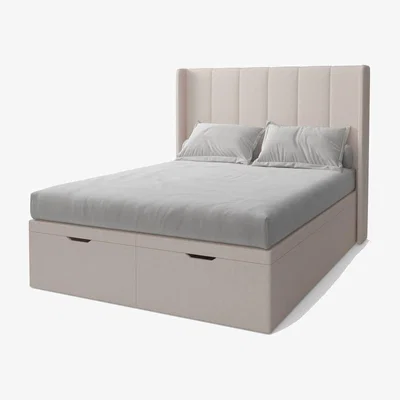 John Lewis Koti Home Adur Upholstered Ottoman Storage Bed, King Size