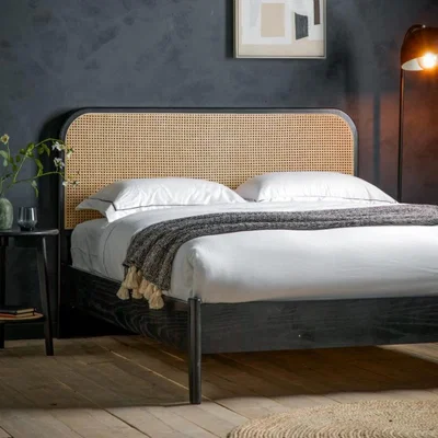 Knees Callen Oak King Size Bed - Natural