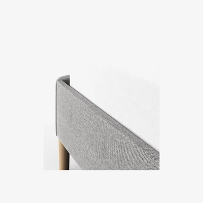 Marks & Spencer M&S Jayden Platform Upholstered Bed - 5FT - Pearl Grey, Pearl Grey