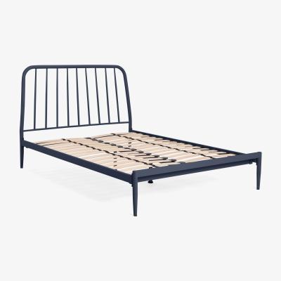 Made.com Alana King Size Bed, Deep Navy