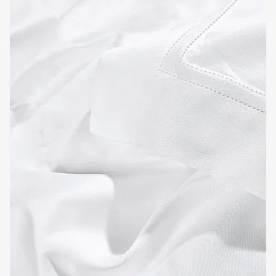 OKA OKA, King Top Sheet, Elysium - Snow White, Bed Linen, Cotton