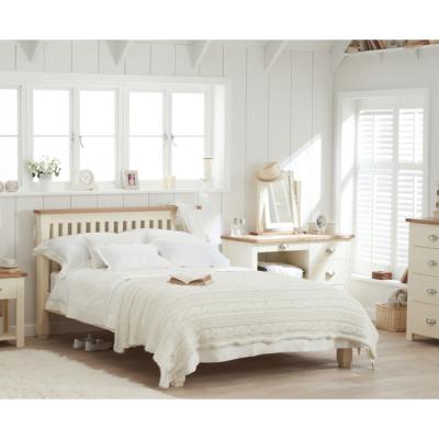Oak&More Somerset Oak and Cream King Size Bed