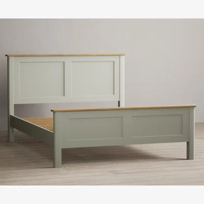 Oak&More Bridstow Soft Green Painted King Size Bed