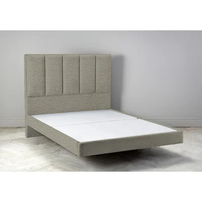Perch and Parrow Waft 6' Super King Size Bed Frame in Diamond Dust