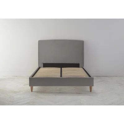 Perch and Parrow Ted 5' King Bed Frame in Abalone Beige
